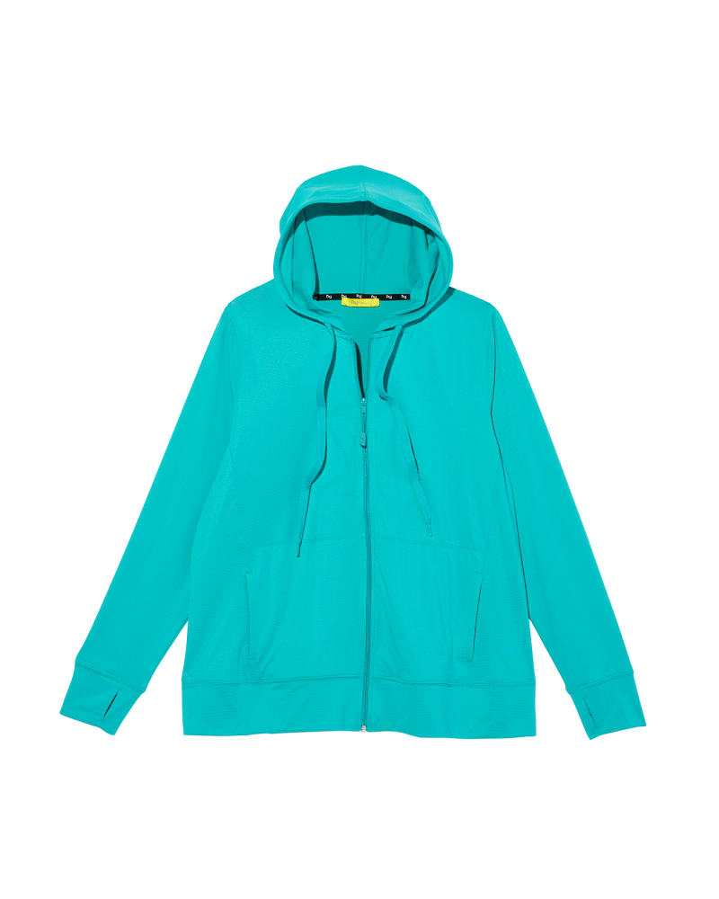 Front of plus size Atlas Hooded Jacket by NOLA | Dia&Co | dia_product_style_image_id:120950